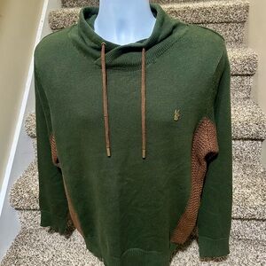 Stunning like new *MAKOBI* thick warm pullover men’s casual stylish sweater - L